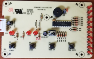 EdenPURE® Classic Front Control Board — KN002